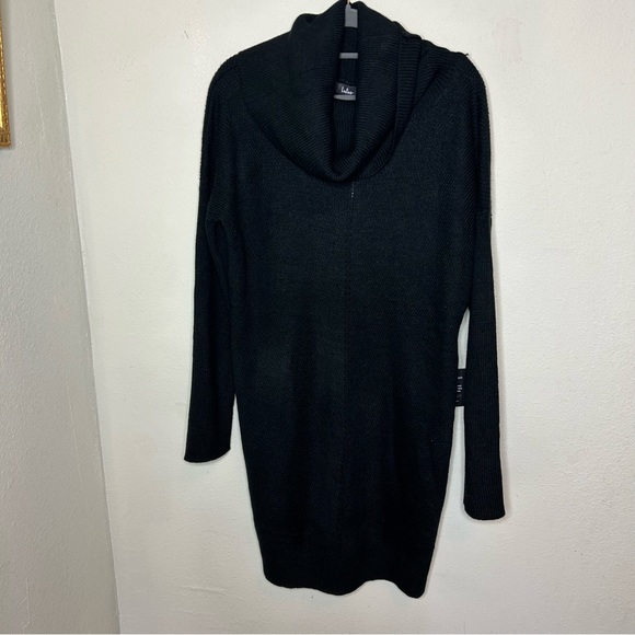 Lulus Dresses & Skirts - NWT Lulu's Black Long Sleeve Sweater Dress Size Large